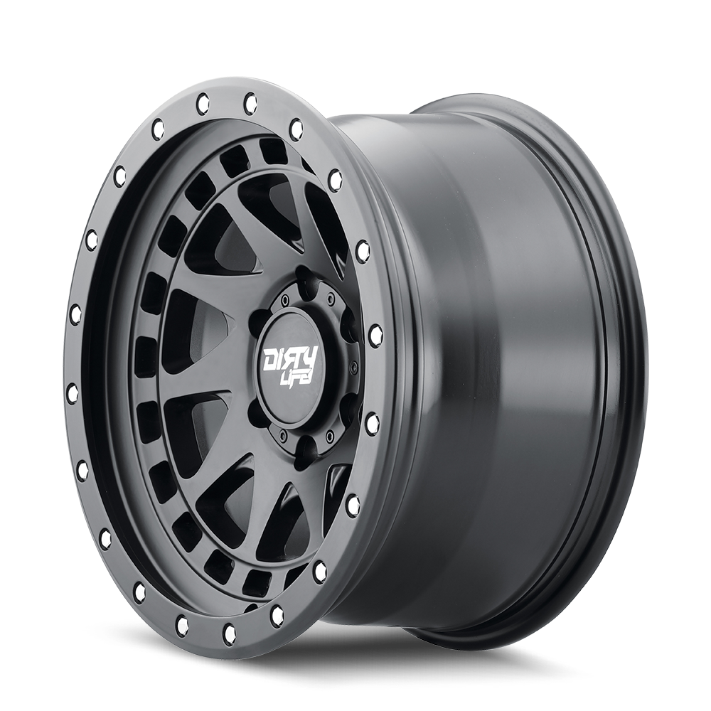 Dirty Life Enigma Pro 17x9 Matte Black