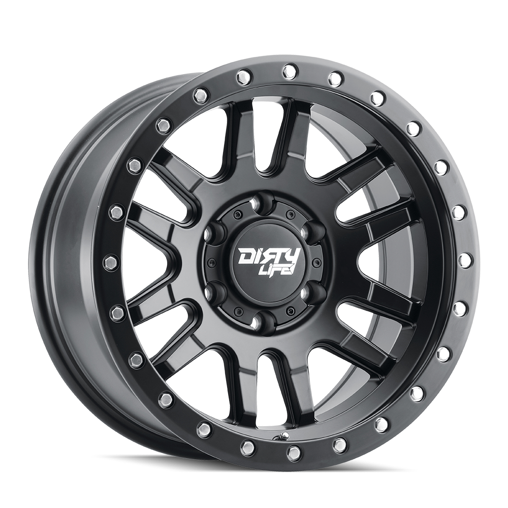 Dirty Life Canyon Pro 17x9 Matte Black
