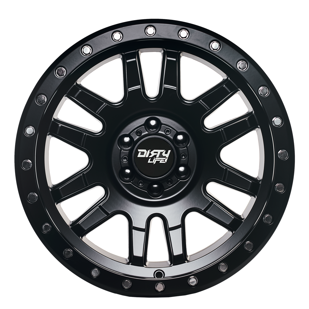 Dirty Life Canyon Pro 17x9 Matte Black