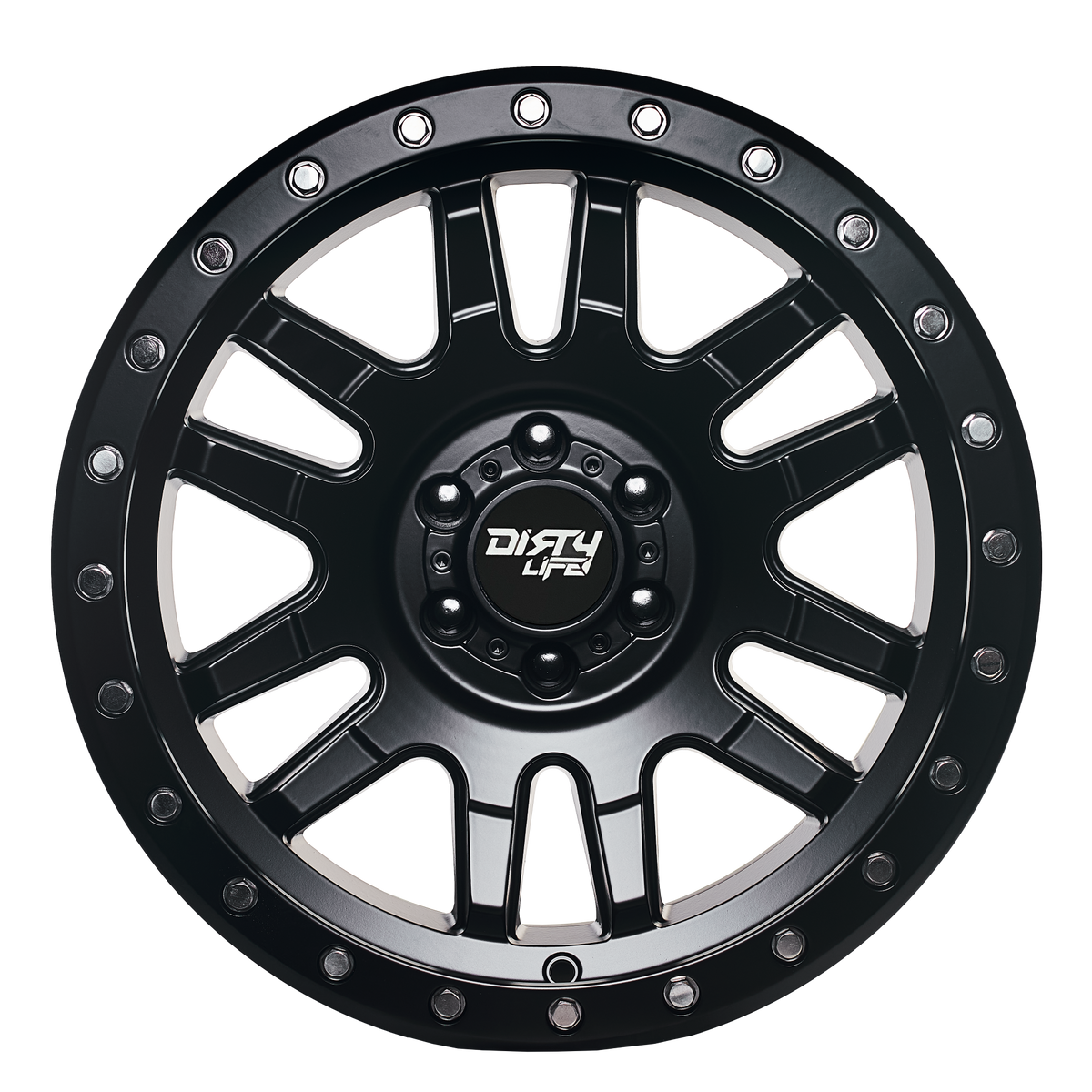 Dirty Life Canyon Pro 17x9 Matte Black