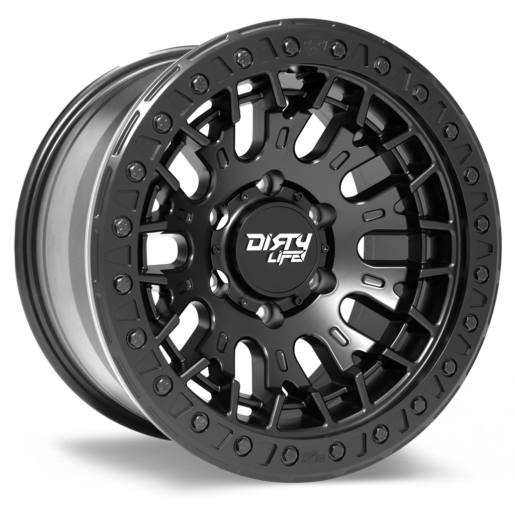 Dirty Life DT3 17x9 Matte Black