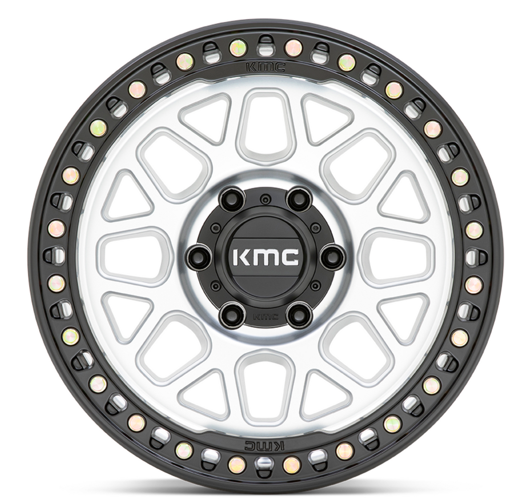 KMC Wheels KM549 GRS Machined Face with Black Lip