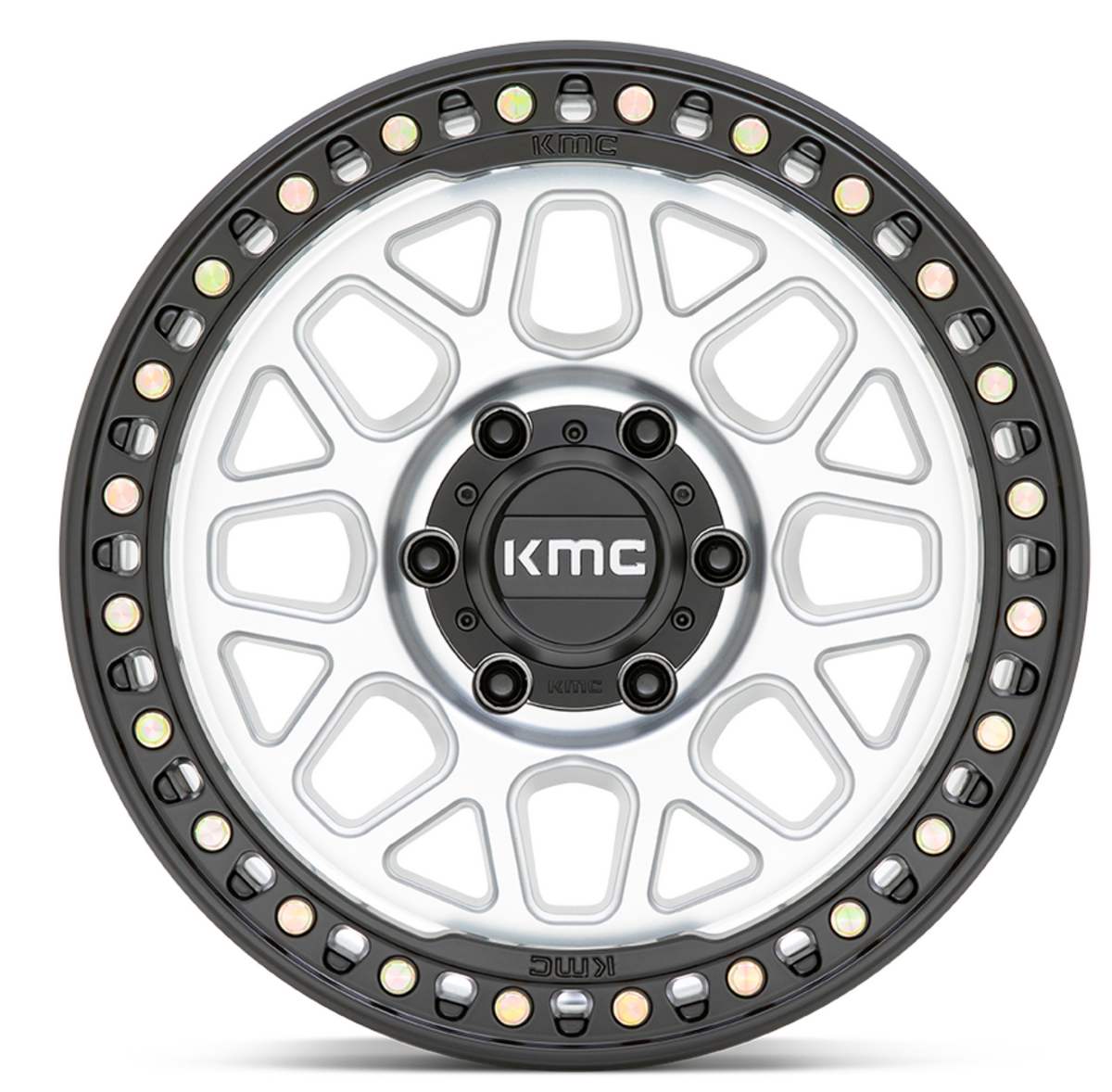 KMC Wheels KM549 GRS Machined Face with Black Lip