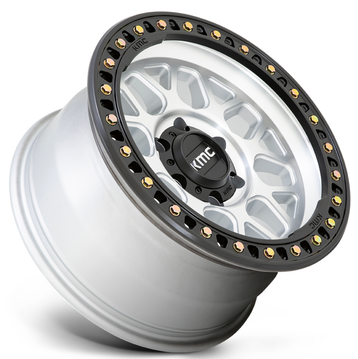 KMC Wheels KM549 GRS Machined Face with Black Lip