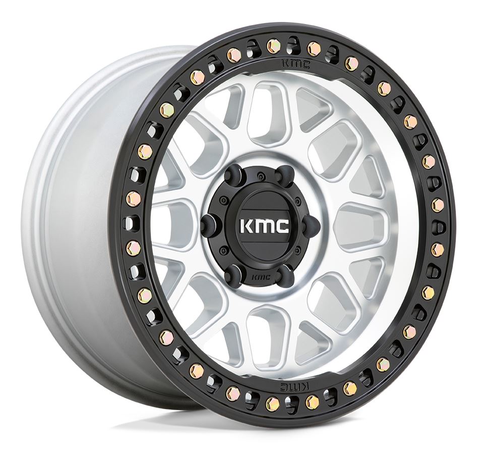 KMC Wheels KM549 GRS Machined Face with Black Lip
