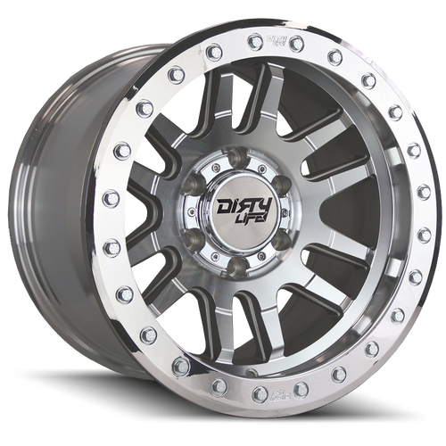 Dirty Life Canyon Pro 17x9 Machined