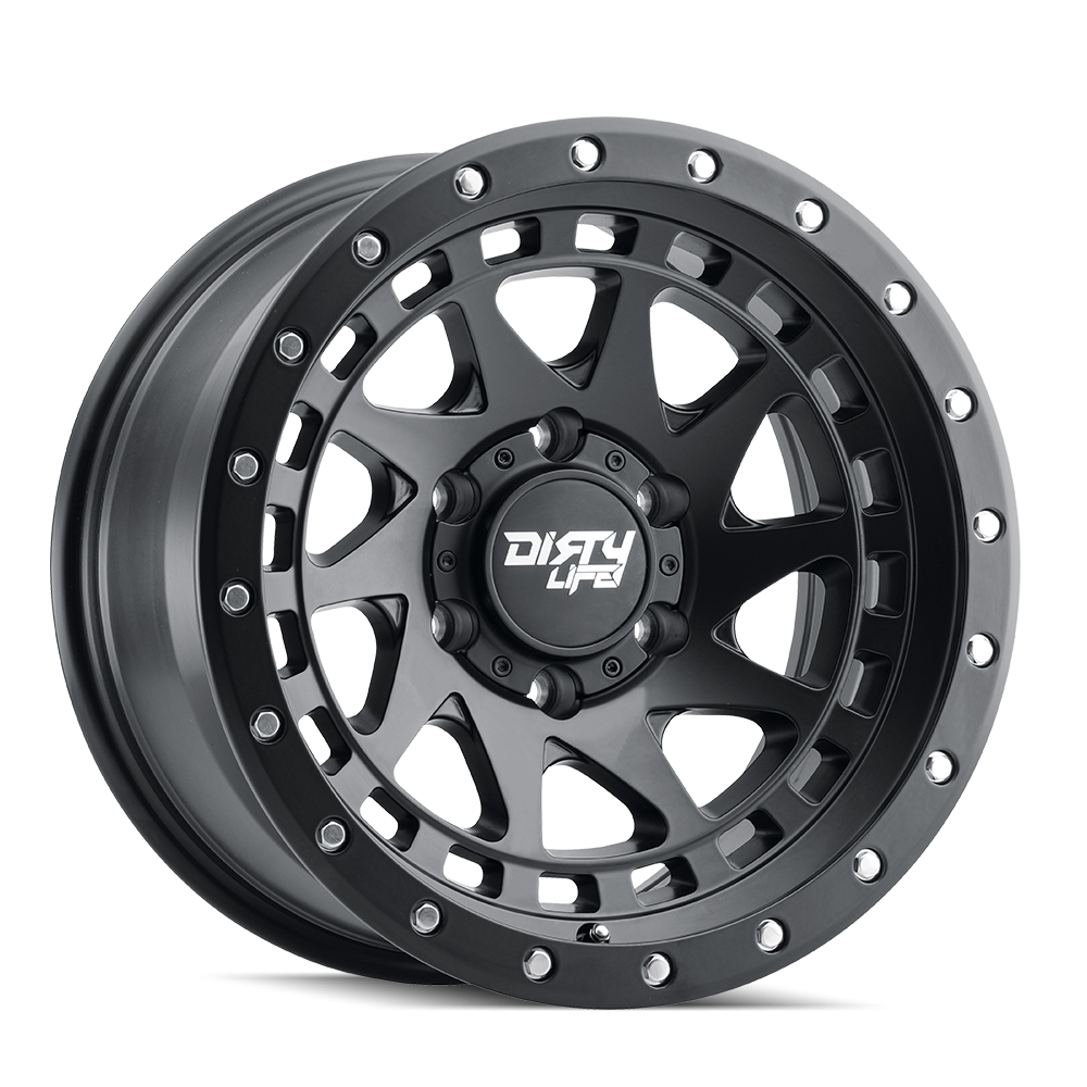 Dirty Life Enigma Pro 17x9 Matte Black