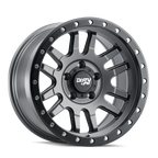 Dirty Life Canyon Pro 17x9 Satin Graphite