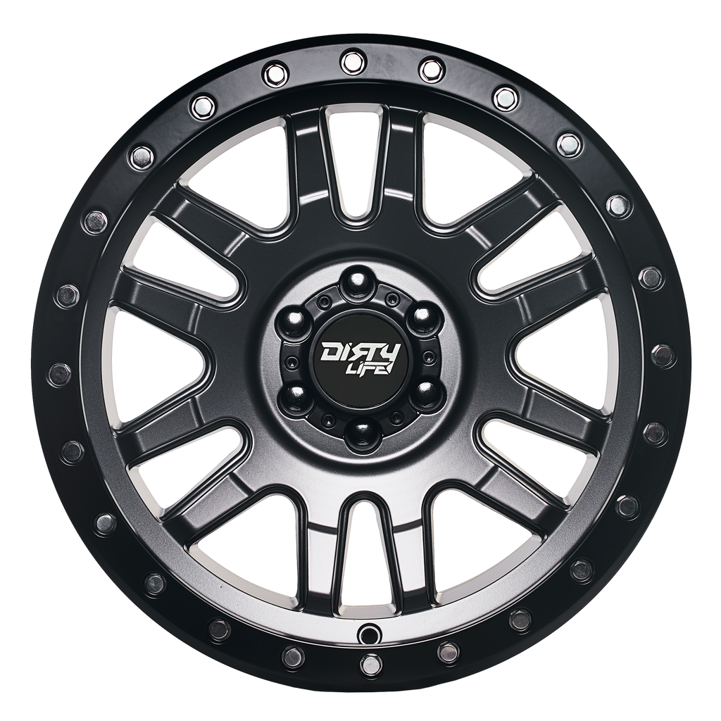 Dirty Life Canyon Pro 17x9 Satin Graphite