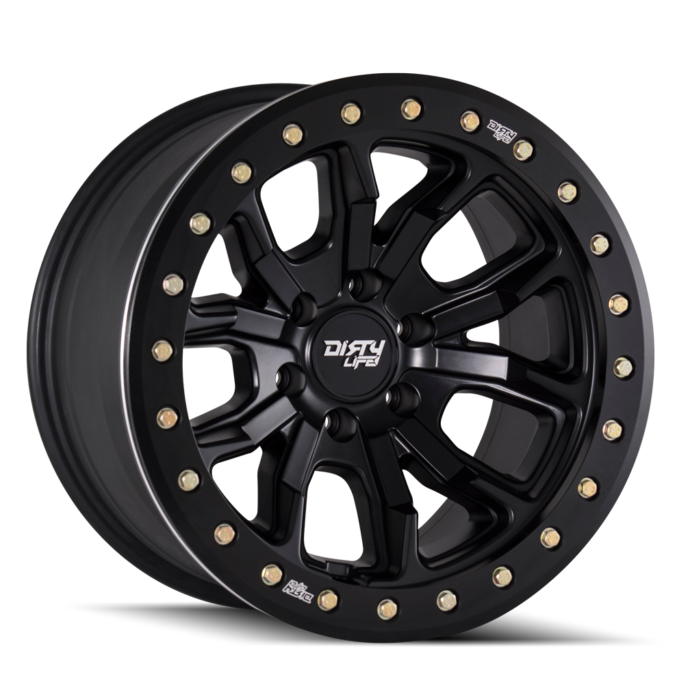 Dirty Life DT1 17x9 Matte Black