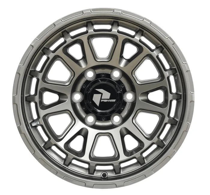 PDW Brutal 17x9 Platinum